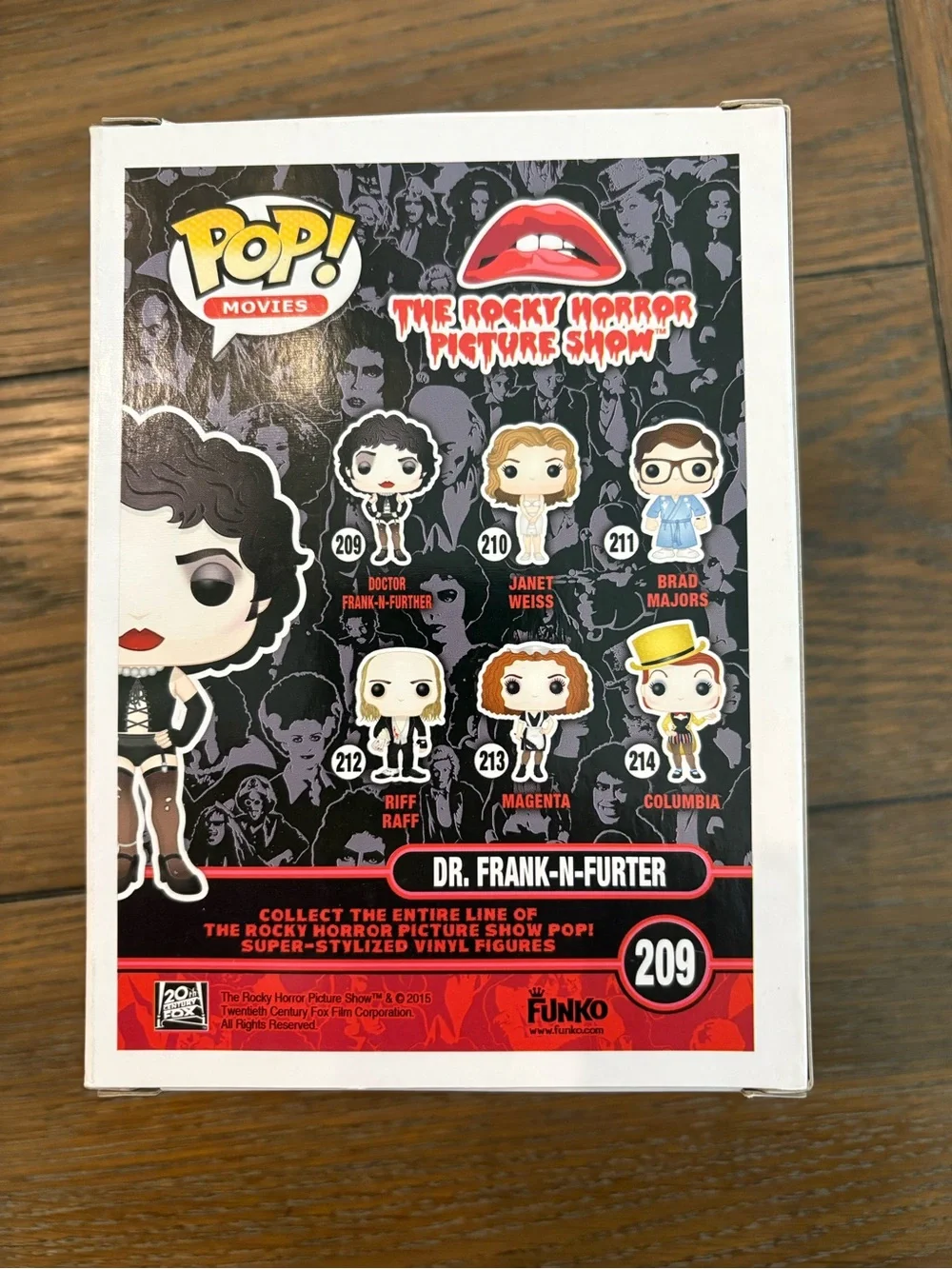 Funko Pop! Dr. Frank-N-Furter‎ Vinyl Figure - Black, Red, White